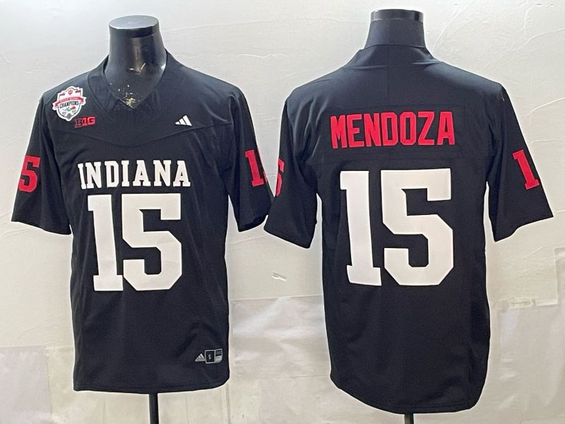 Men 2026 Ohio State Buckeyes #15 Mendoza Black Limited NCAA Jersey 081